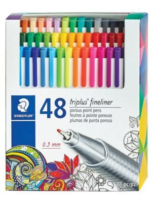 STAEDTLER 334 C48-C TRIPLUS FINELINER PEN 48COLOR PACK OF 48PCS