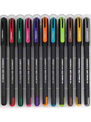 UNOMAX GELTRON FASHION GEL PEN 12N SET 150
