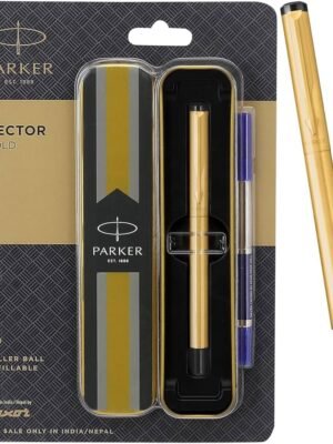 PARKER VECTOR GOLD GOLD TRIM BALL PEN