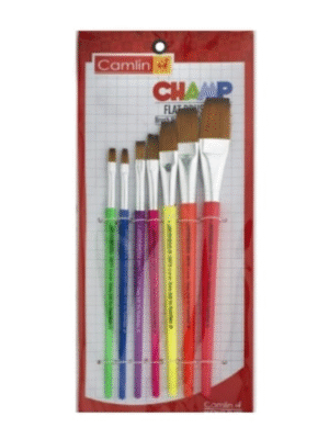 CAMEL BRUSH FLAT (SR 65) SET 7PC 230