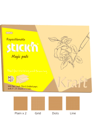 HOPAX 21809 STICKY PAD KRAFT