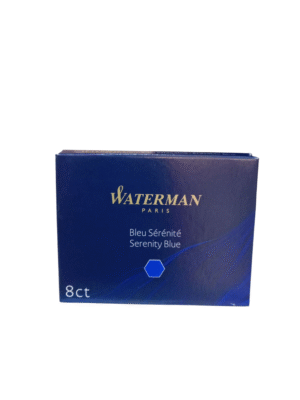 WATERMAN CARTRIDGE SERENITY BLUE 8PCS