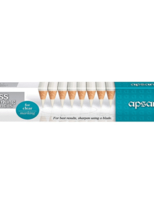 APSARA GLASS MARKING PENCIL WHITE PACK OF 10 PCS