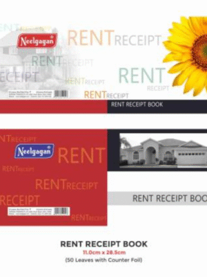 NEELGAGAN RENT RECEIPT BOOK 50 PAGES