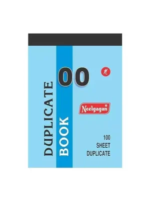 NEELGAGAN DUPLICATE BOOK NO-00 100SHEET