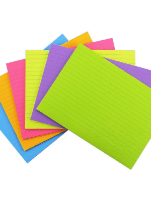 PLANFIX 018 STICKY PAD RULED 8X6 100SHEETS