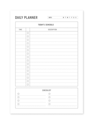 SCHOLAR DPL2 A5 DAILY PLANNER 80SHEET
