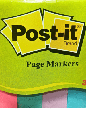 3M PAGE MARKERS 4 COLOR