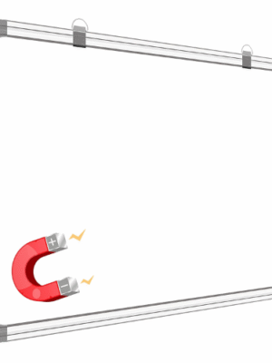 NOTICE BOARD MAGNETIC 3X4