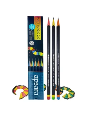 APSARA MATT MAGIC EXTRA DARK PENCILS PACK OF 10PCS