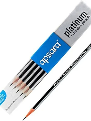 APSARA PLATINUM EXTRA DARK PENCIL PACK OF 10PCS