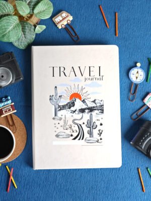 SCHOLAR ATR2 A5 TRAVEL JOURNAL ARTCOVER NOTEBOOK