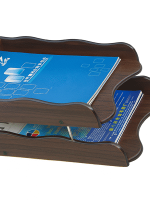 PLANFIX XH 7802 WOODEN FILE TRAY TWO LAYER