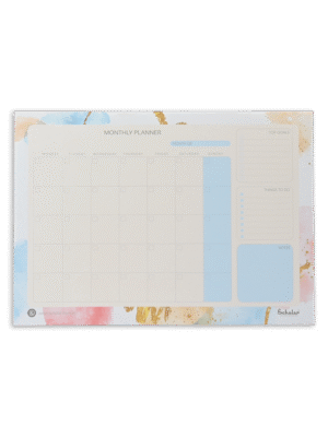 SCHOLAR MPL4H A4 MONTHLY PLANNER HORIZONTAL
