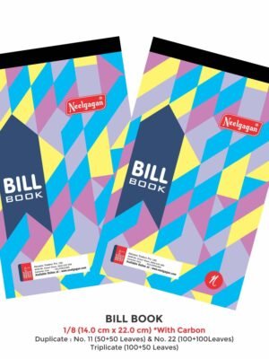 NEELGAGAN BILL BOOK NO.-22 100+100 LEAF