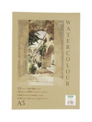 SCHOLAR WCP2 A5 WATER COLOR PAD 300GSM 12SHEET