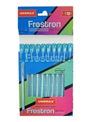 UNOMAX FROSTRON GEL PEN PACK OF 10N