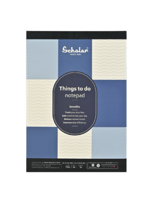 SCHOLAR TTD2 B6 THINGS TO DO PAD