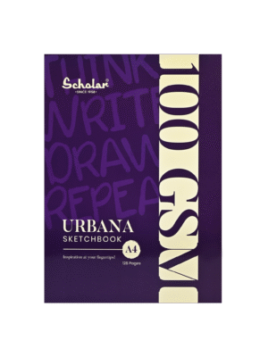 SCHOLAR UBS4 A4 URBANA SKETCH BOOK 128PAGES