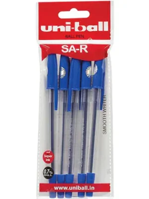 UNIBALL SA-R  0.7MM SLEEK BLUE BALL PEN 5N*20 PACK