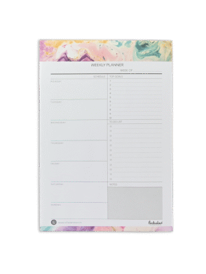 SCHOLAR WPL4V A4 WEEKLY PLANNER VERTICAL 50SHEET