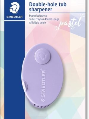 STAEDTLER 512 PS2BKPA TUB SHARPENER PASTEL