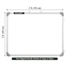 NOTICE BOARD MAGNETIC 2X3