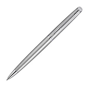 WATERMAN HEMISPHERE STAINLESS STEEL CHROME TRIM BALL PEN