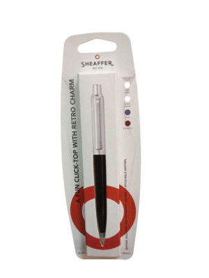 SHEAFFER 321 SENTINEL BLACK IN HANGSHELL BALL PEN