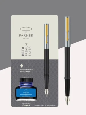 PARKER BETA PREMIUM SILVER GT FP+INK 250