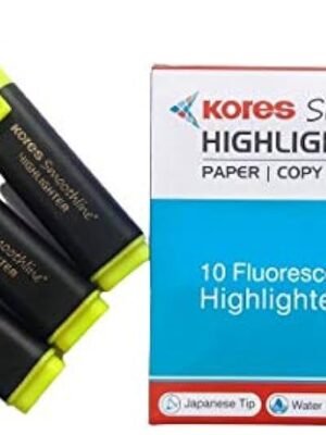 KORES HIGHLIGHTER PEN 10N PACK