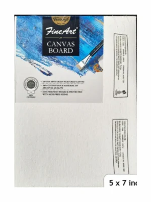 FINE ART CANVAS BOARD 5X7