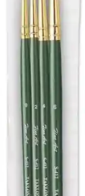 FINE ART TR-4 S-412 PAINTING BRUSH ROUND