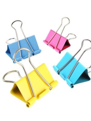 BINDER CLIP F-566 PASTEL COLOR PACK OF 6PCS