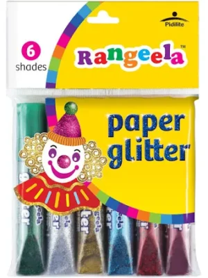 RANGEELA GLITTER STAR PACK 6SHADES 30ML
