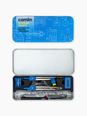 CAMLIN SCHOLAR DRAFT MATHEMATICAL DRAWING INSTRUMENT GEOMETRY BOX