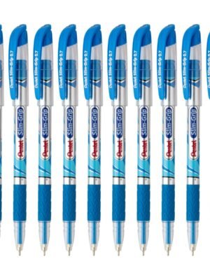 PENTEL SLIM GRIP 0.7MM BALL PEN PACK OF 10PCS