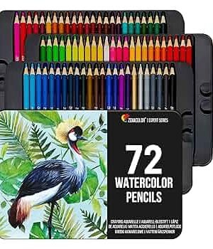 MACARON MCR-1990-188 WATERCOLOR PENCILS 3.3MM PACK OF 72SHADES