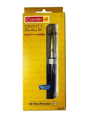 CAMLIN TRINITY FOUNTAIN PEN 24K GOLD PLATED NIB