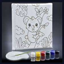 STRETCHING CANVAS BOARD 6X6