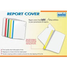 SOLO RC 001 REPORT COVER PACK OF 10PCS