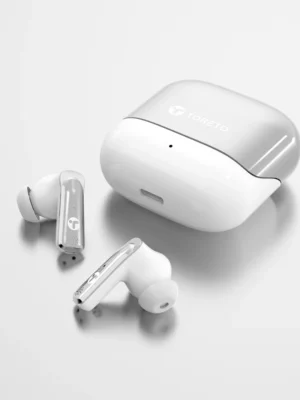 TORETA TOR-1419 AIR GEM TRUE WIRELESS EARBUDS WHITE & METALLIC