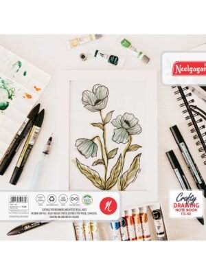 NEELGAGAN DRAWING NOTEBOOK  CS-02 120GSM 36PAGES