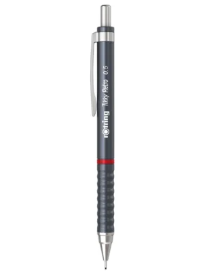 ROTRING 2221258 TIKKY RETRO 0.5MM MECHANICAL PENCIL GREY