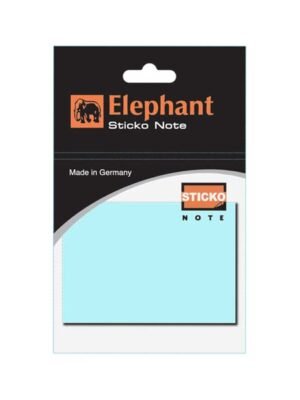 ELEPHANT 159658 2*3 STICKY NOTES PASTEL BLUE