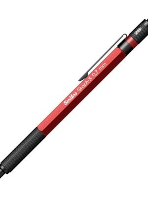 SCRIKSS 86190 GRAPH-XMETAL 0.7MM MECHANICAL PENCIL RED