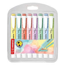 STABILO 275 SWING COOL PASTEL HIGHLIGHTER 8PCS SET