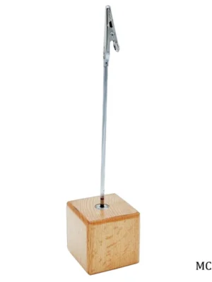 PLANFIX MCS000 MESSAGE CLIP WOODEN STAND 2X2