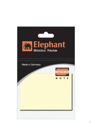 ELEPHANT 165536 2*3 STICKY NOTES YELLOW