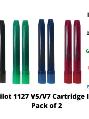 PILOT 1127 CARTRIDGE V5-V7 PACK OF 2PCS